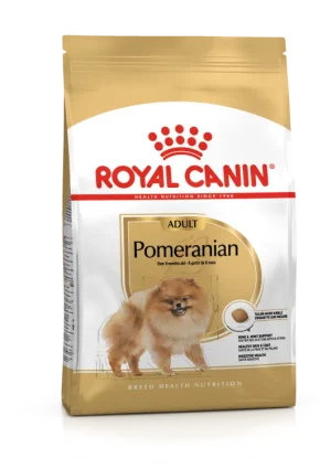 breed health nutrition pomeranian adult 1.5 kg