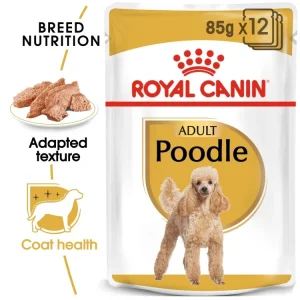 breed health nutrition poodle adult (wet food pouche) 85 gr