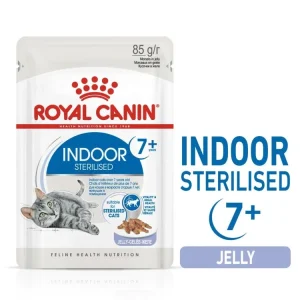 feline health nutrition indoor 7+ jelly (wet food pouch) 85 g