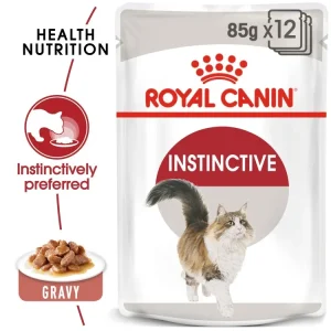 feline health nutrition instinctive adult cats gravy (wet food pouch) 85 g