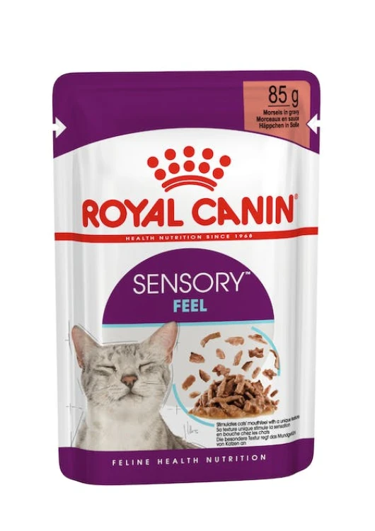 feline health nutrition sensory feel gravy (wet food pouch) 85 g
