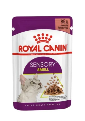 feline health nutrition sensory smell gravy (wet food pouch) 85 g