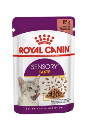 feline health nutrition sensory taste gravy (wet food pouch) 85 g