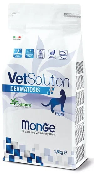 monge feline vet solution dermatosis 1.5 kg