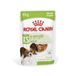 size health nutrition xs adult (wet food pouche) 85 gr