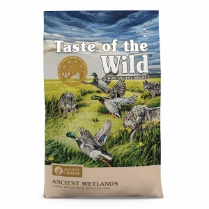 taste of the wild ancient wetlands canine recipe 2.27 12.7 kg