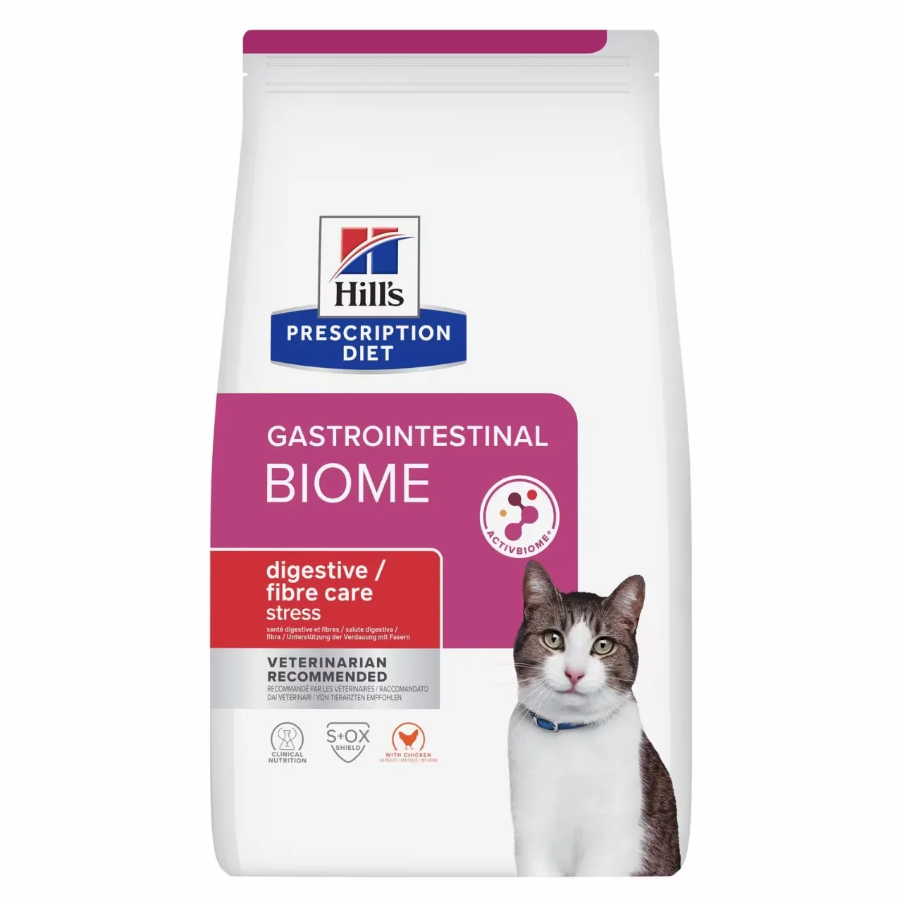 hill’s prescription diet gastrointestinal biome stress cat food with chicken 1.5 – 3 kg
