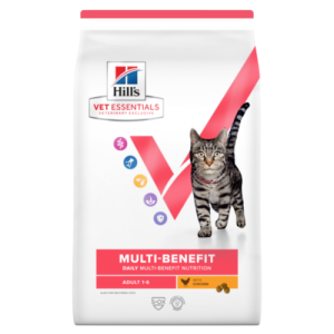 hill’s vet essentials multi benefit adult cat food with chicken 1.5 – 6.5 kg