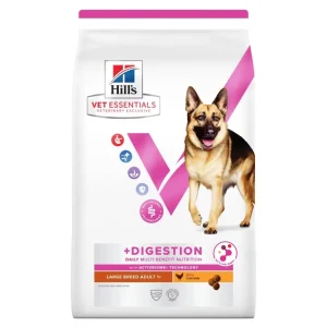 hill’s vet essentials multi benefit + digestion adult large breed dog food with chicken 14kg
