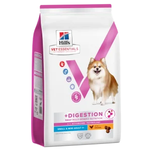 hill’s vet essentials multi benefit + digestion adult small & mini dog food with chicken 2kg