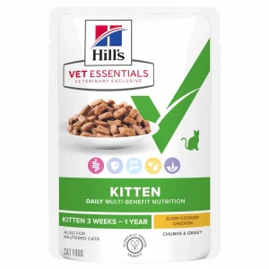 hill’s vet essentials multi benefit kitten food with chicken 85g