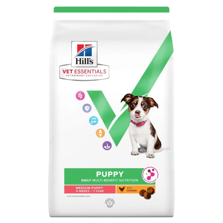 hill’s vet essentials multi benefit puppy medium dry food with chicken 700 g – 2 kg