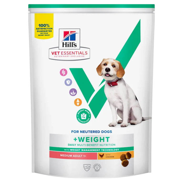 hill’s vet essentials multi benefit + weight adult medium dog food 700g – 10 kg