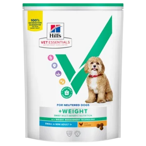 hill’s vet essentials multi benefit + weight small and mini adult dog food chicken 700g – 2 – 6 kg