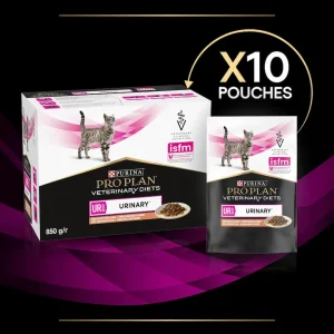 purina pro plan veterinary diets ur urinary with salmon wet cat food pouch 85 g