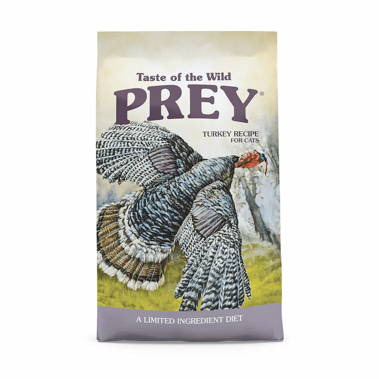 taste of the wild prey turkey limited ingredient formula for cats 2.7 – 6.8 kg