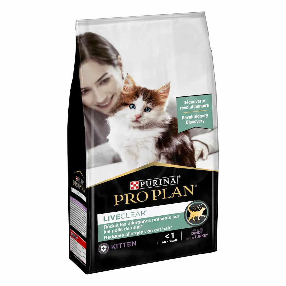 purina pro plan liveclear kitten allergen reducing dry cat food with turkey