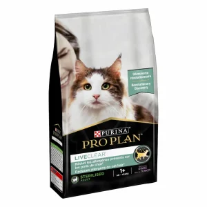 purina pro plan liveclear sterilised adult allergen reducing dry cat food rich in turkey