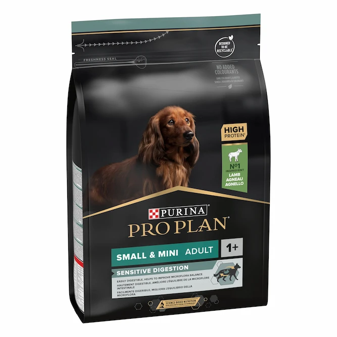 purina pro plan small and mini adult sensitive digestion lamb dry dog food