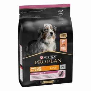 purina pro plan medium and large senior 7+ sensitive skin salmon dry dog food