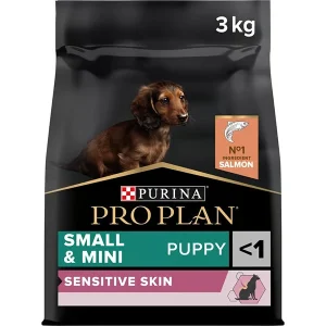purina pro plan small and mini puppy sensitive skin salmon dry dog food
